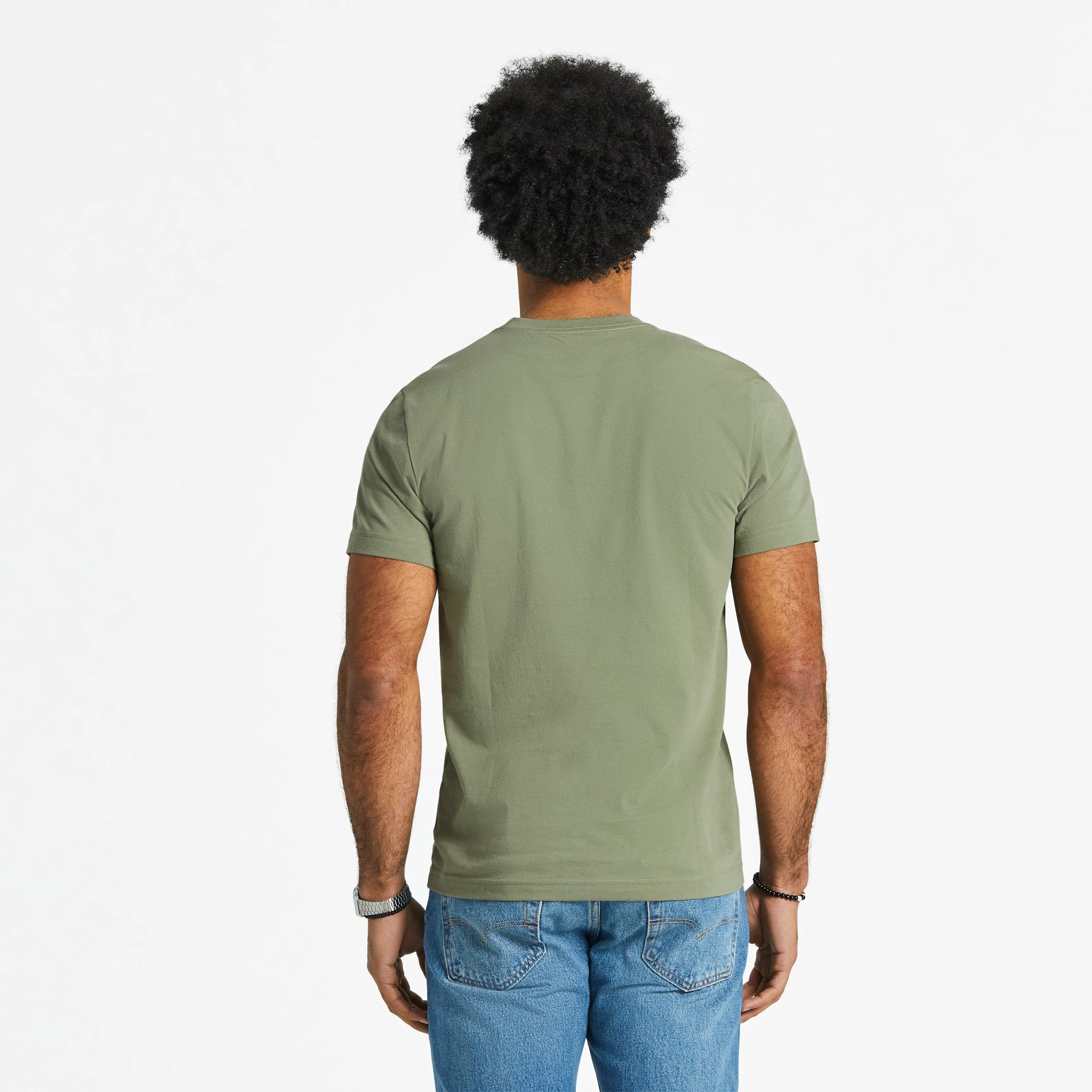 Product image for "Men's Solid Short Sleeve Crusher-LITE Slim Fit Tee" ||119833_2